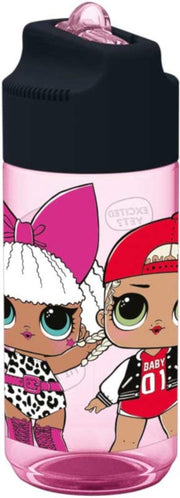 L.O.L Surprise! Drinkfles Rock On 430 ml -  Tritan Roze/zwart