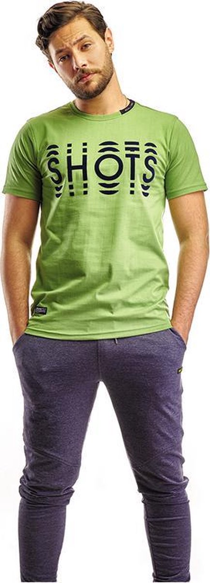 Embrator mannen Jogging set / Huispak olijfgroen/blauw melange maat XL