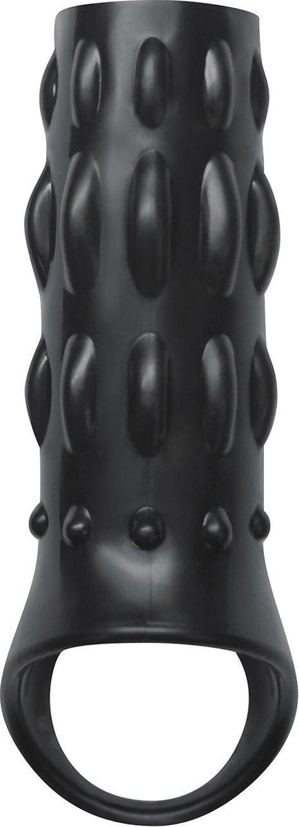 Renegade Penis Sleeve met Scrotumring - zwart