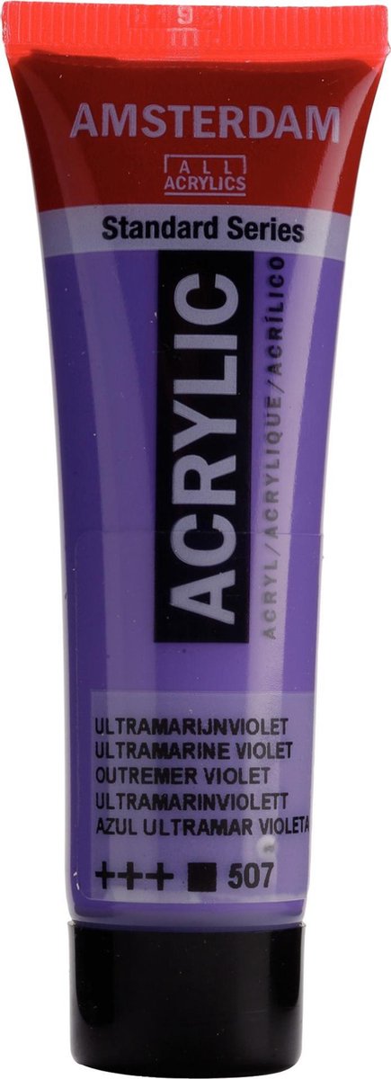 Acrylverf - Ultramarijn violet - Amsterdam - 20ml