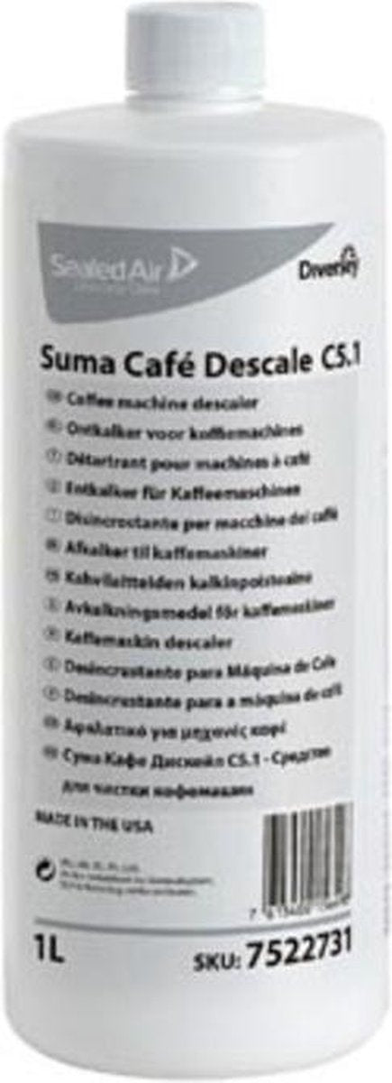 Diversey ontkalker voor koffiemachines