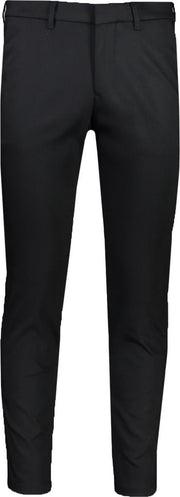 Drykorn Broek Zwart Getailleerd - Maat W32 X L36 - Heren - Herfst/Winter Collectie - Katoen;Polyamide;Elastaan