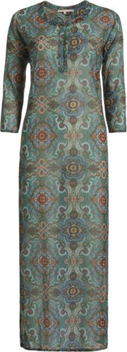 Strandjurk | PiP Studio | Maat M | Dark-Green | Sarong-dress | Tuniek | Beach-dress | Sauna | Strandmode | Fashion |