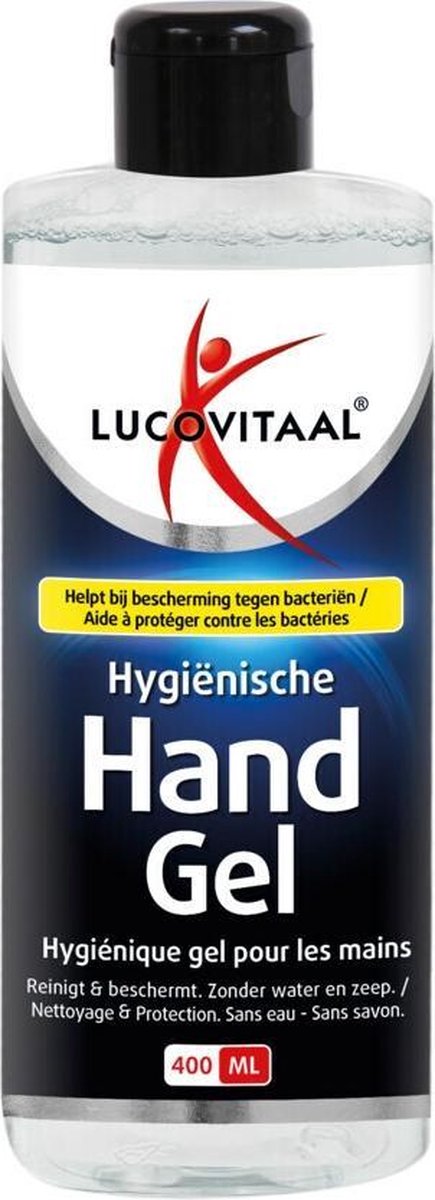 3x Lucovitaal Hygiënische Handgel 400 ml