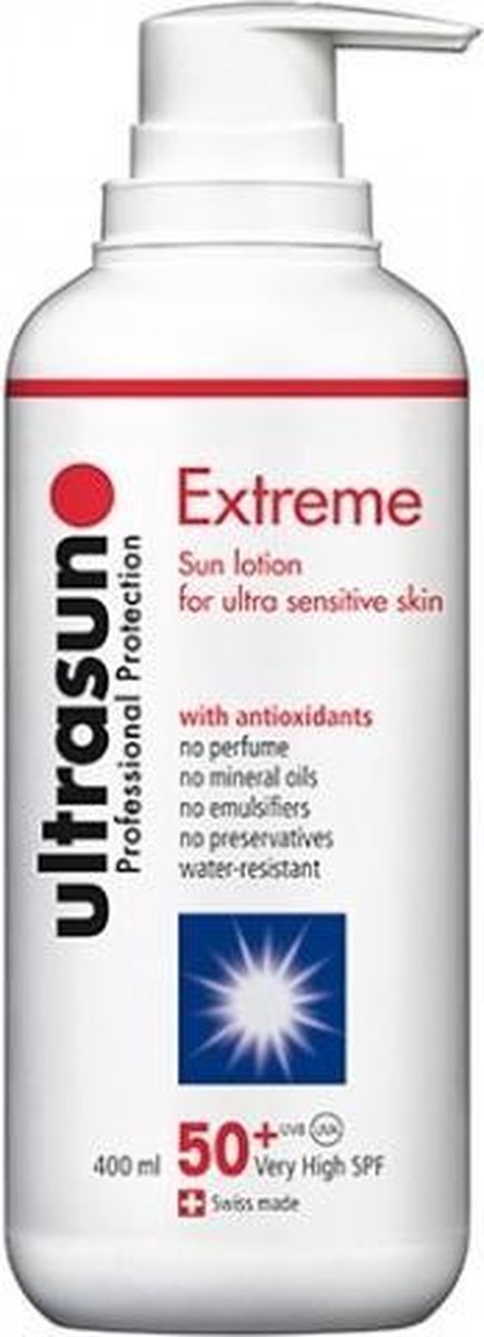Ultrasun Zonnebrand Extreme SPF50+ - 400 ml