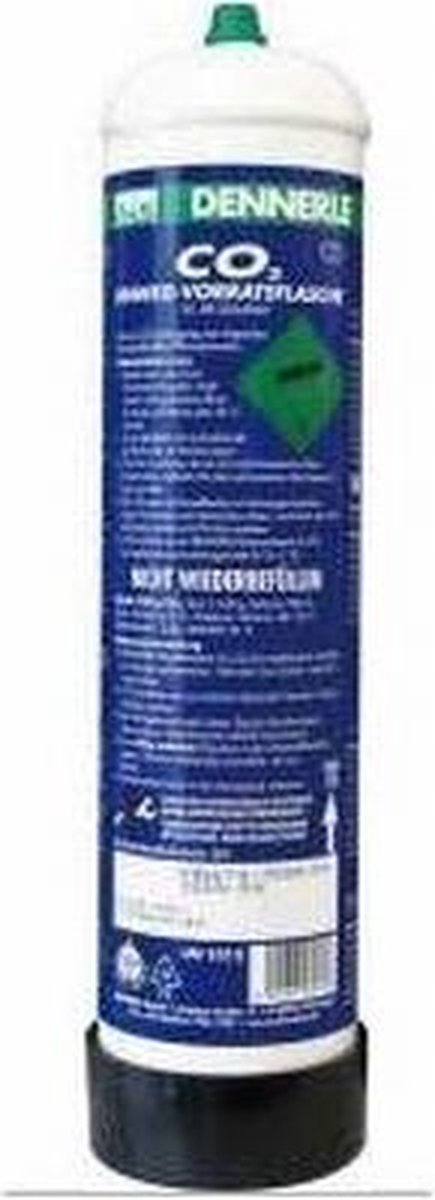 Dennerle CO2 wegwerpfles 1200gr aquarium