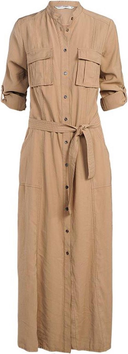 Summum Jurk Tencel Blend zand L