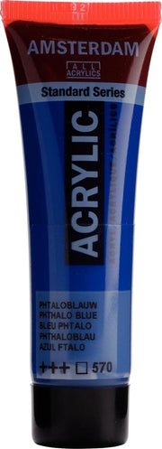 Acrylverf - 570 - Phtalo blauw - Amsterdam - 20ml