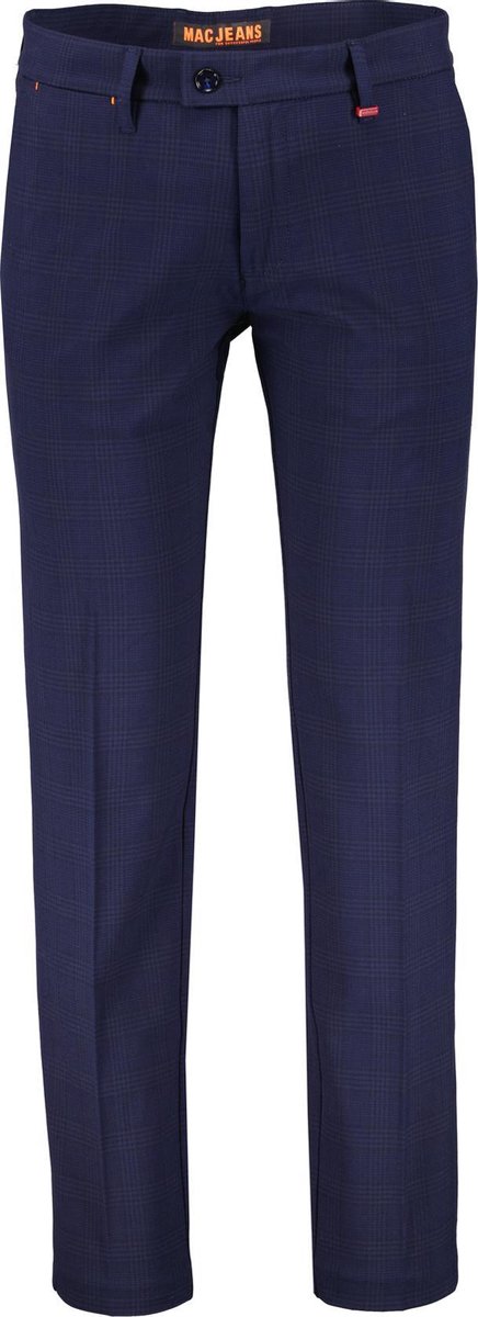 Mac Chino Lennox - Slim Fit - Blauw - 36-32