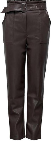 Onlbriony-dionne faux leather pant Mulch