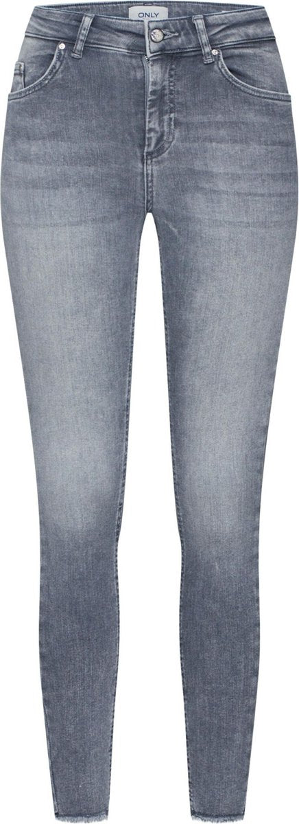 Onlblush Mid Sk Ank Raw Jns Rea0918 15188520 Grey Denim