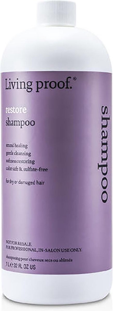 Living Proof Restore Shampoo-1000 ml -  vrouwen - Voor Beschadigd haar/Droog haar/Verzwakt en breekbaar haar