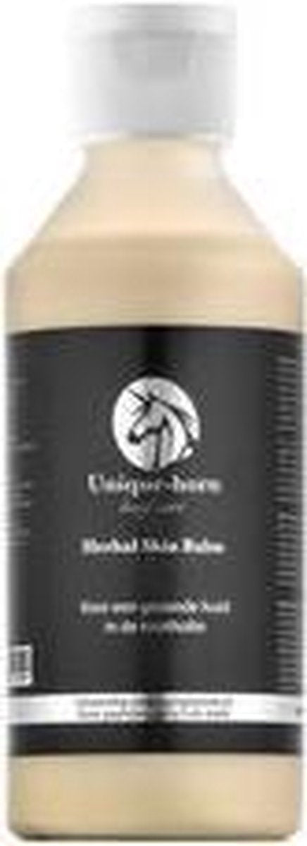 Unique-Horn Herbal Skin Balm - Paarden Huid- en wondverzorging - 250ML - Geschikt voor een geïrriteerde huid - Verzachtende en verzorgende lotion