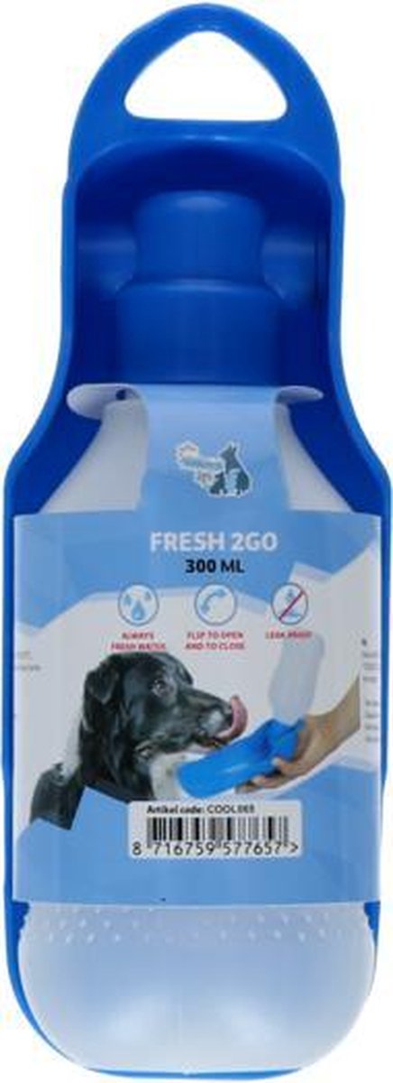 RelaxPets - CoolPets - Drinkfles - Fresch 2Go - Waterfles - Water - 300ML
