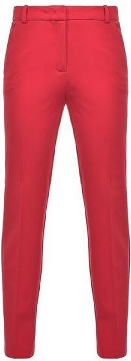 Pinko Pantalon Rood  dames maat 42