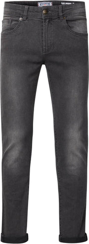 Petrol Industries - Heren San Miquel slim straight jeans - Zwart - Maat 32