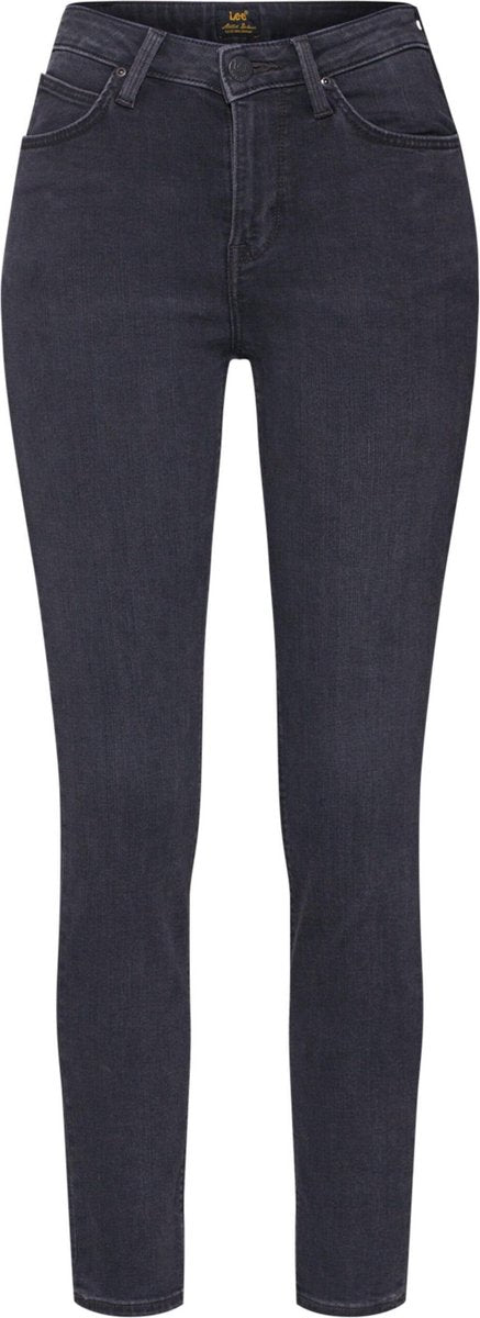 Lee jeans scarlett high Donkergrijs-28-31
