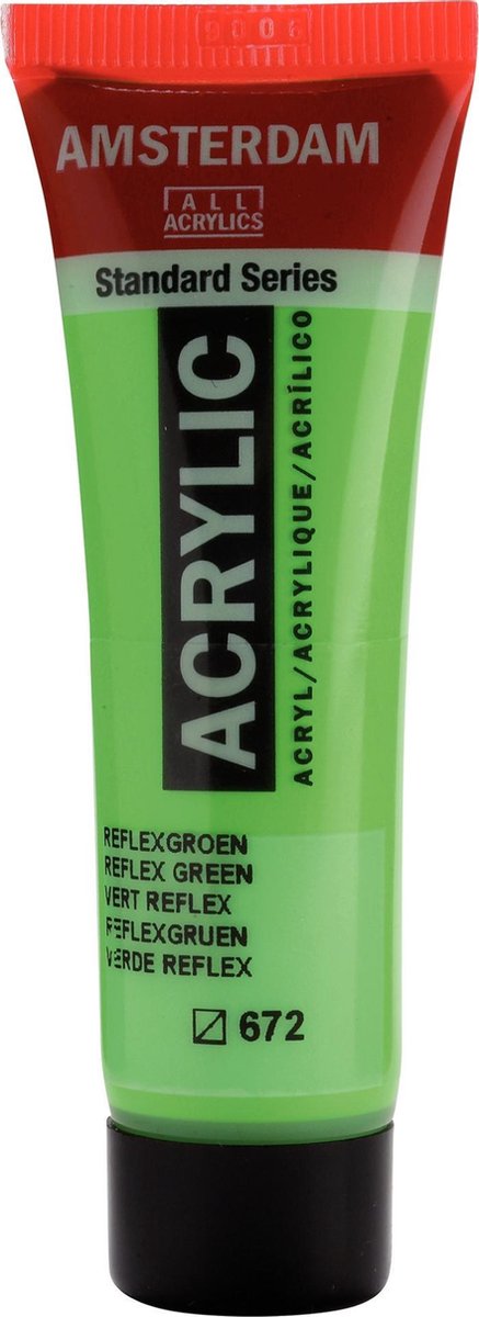 Acrylverf - Reflex groen - Amsterdam - 20ml