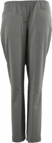 Sensia - dames pantalon - model penny - Korte lengtemaat  - kleur grijs melange - maat 52