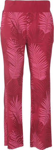 Cassis - Broek in tencel - Framboos