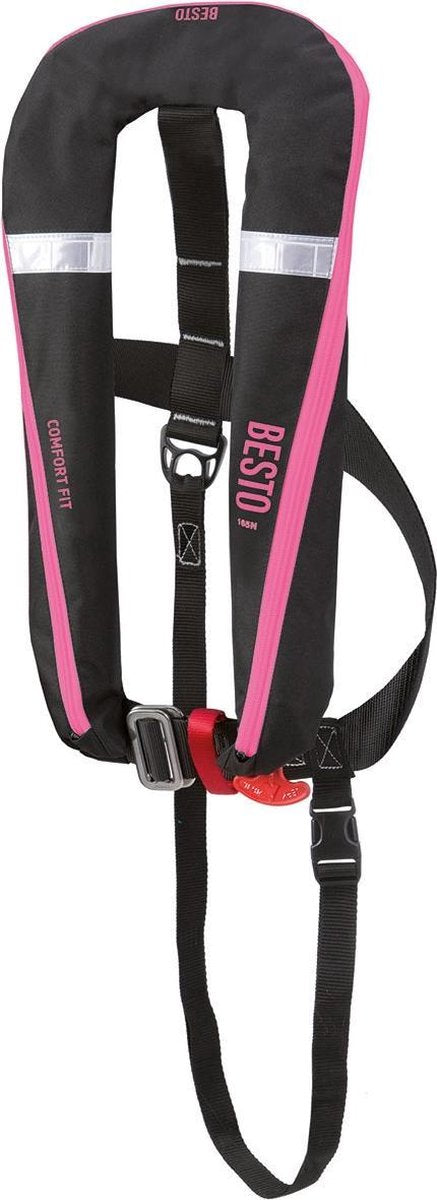 Besto comfort fit 165n mh zwart/roze