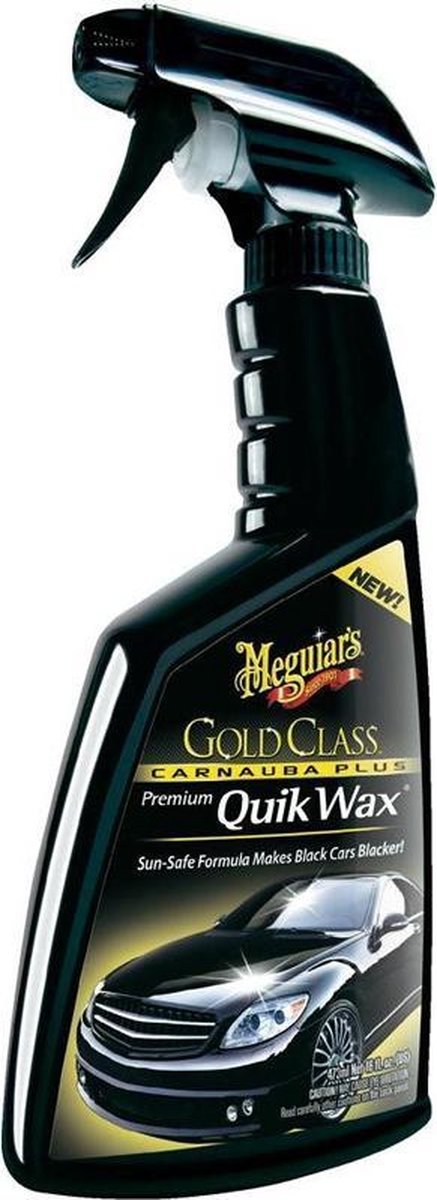 Meguiars G7716 Gold Class Carnauba Plus Quik Wax 473ml