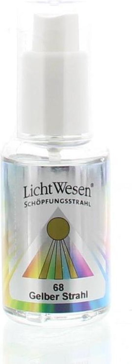 Lichtwesen Scheppingsstraal parelhydrolaat geel 68