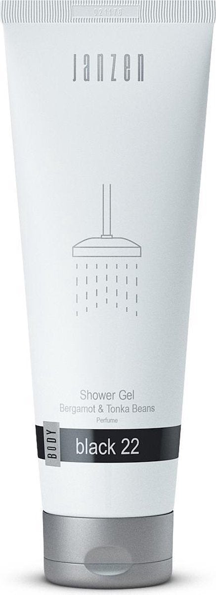 JANZEN Shower Gel Black 22 - 250 ml - Douchegel