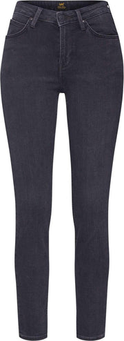 Lee jeans scarlett high Donkergrijs-27-31
