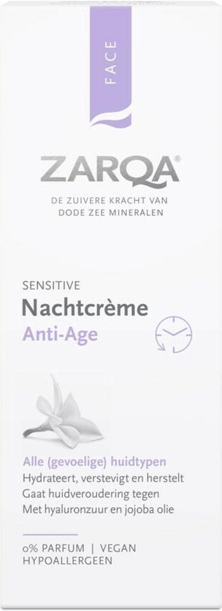 ZARQA Nachtcreme Anti-Age (hydrateert
