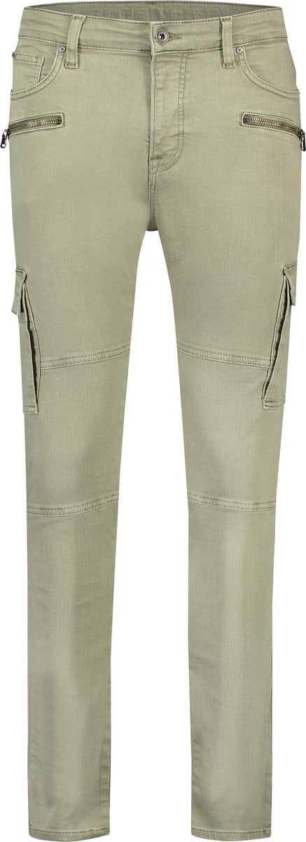 Purewhite The Jone Cargo 545 - Dark Army - Skinny fit