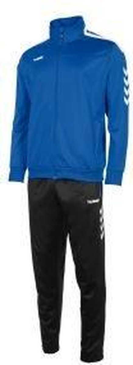 Hummel Valencia Trainingspak Blauw/Wit