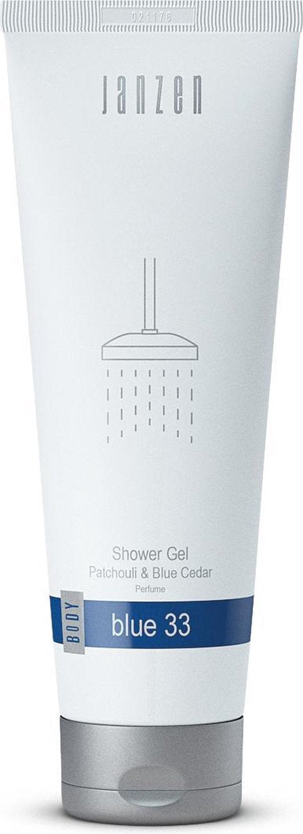 JANZEN Shower Gel Blue 33 - 250 ml - Douchegel