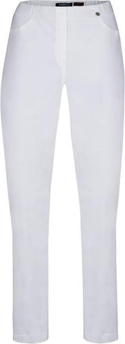 Robell - Model Bella - Jeans - Wit - EU48