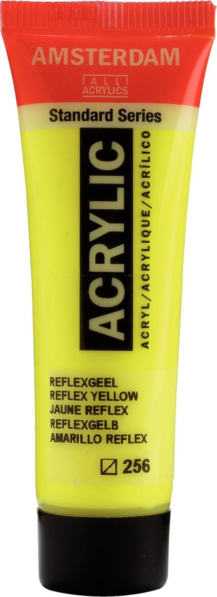 Acrylverf - Reflex geel - Amsterdam - 20ml