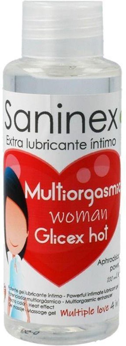 Lubricant Glicex Multiorgasmic Woman Hot 4 in 1