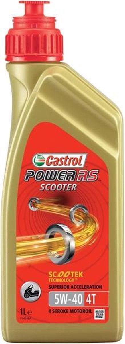 Castrol 155BBB Power RS Scooter 4T 5W40 - Motorolie - 1L