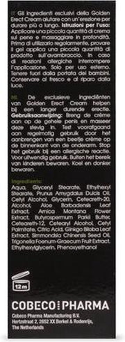 Golden Penisvergrotende Cr√®me - Transparant - Drogist - Voor Hem - Drogisterij - Cremes