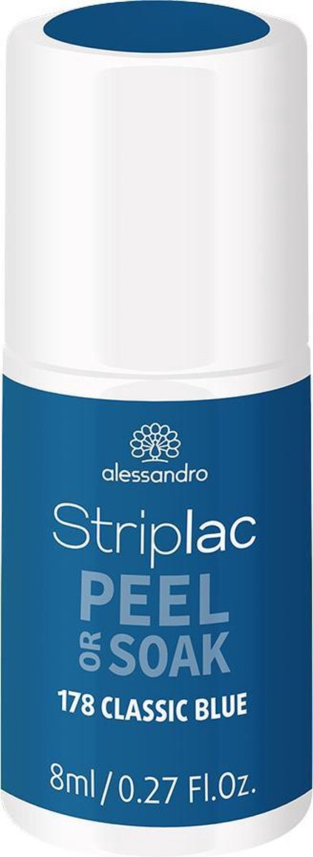 Alessandro - Striplac Peel Or Soak - 178 Classic Blue