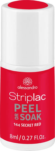 alessandro Striplac Secret Red nagel gel coat 8 ml Rood