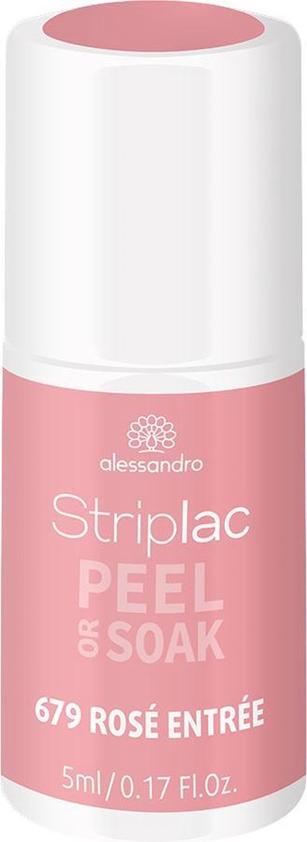 Alessandro Striplac Peel or Soak -  679 Rose Entree - Gel Nagellak 5ml