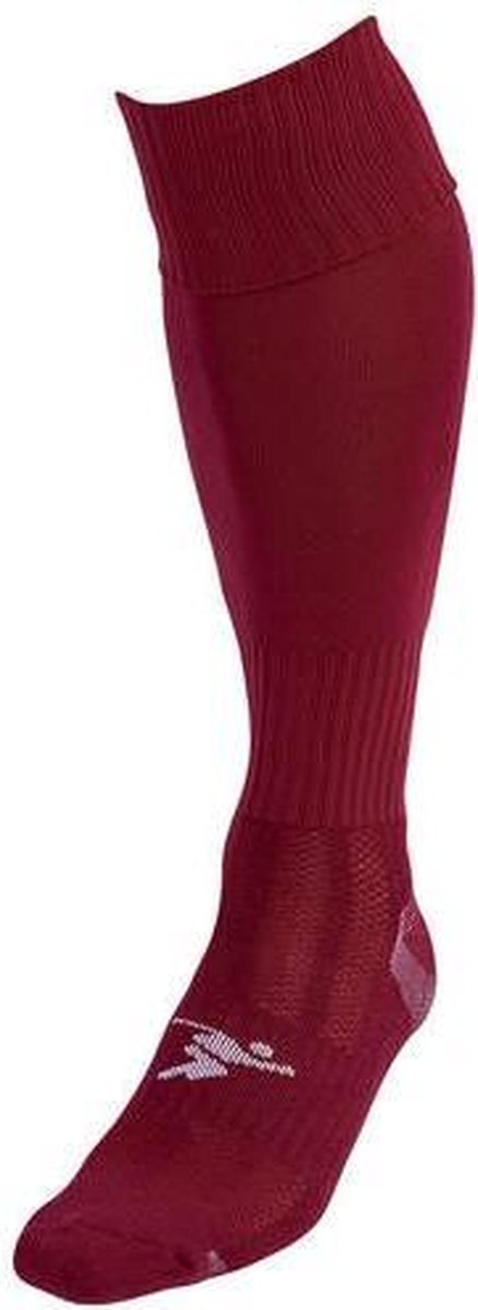 Precision Voetbalsokken Pro Nylon Donkerrood Maat 40-44