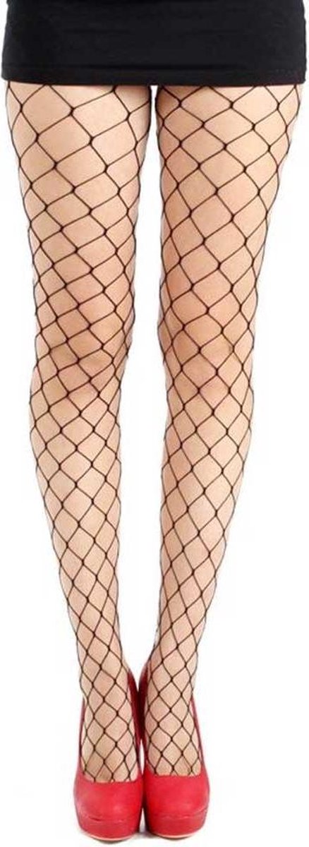 Pamela Mann Panty Extra Large Net Zwart