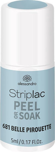 Alessandro Striplac Peel or Soak -  681 Belle Pirouette  - Gel Nagellak 5ml