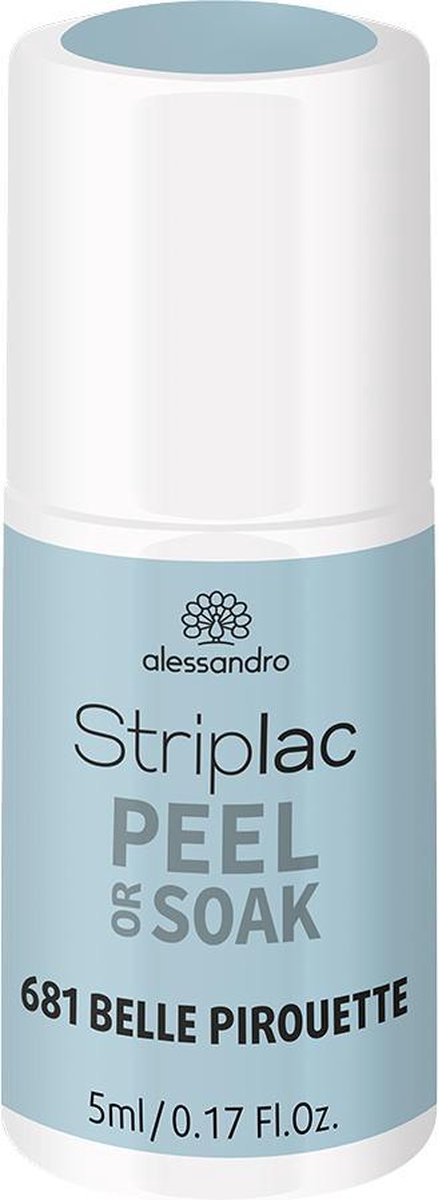Alessandro Striplac Peel or Soak -  681 Belle Pirouette  - Gel Nagellak 5ml
