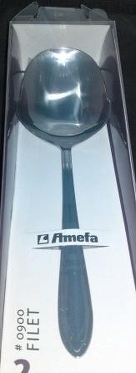 Aardappellepel Amefa 0900 Punt Filet 21 cm 18/0 2 stuks