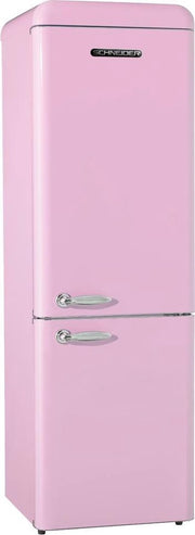 Schneider SCB 250 V2 SP-CB A++ Retro Koelkast Roze