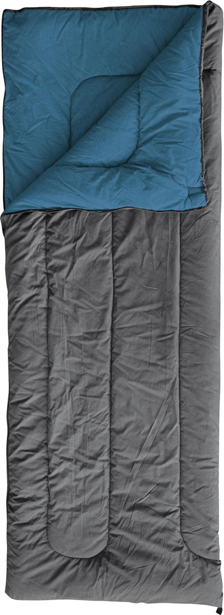 Eurotrail Delta Slaapzak - Deken - Black/ Grey