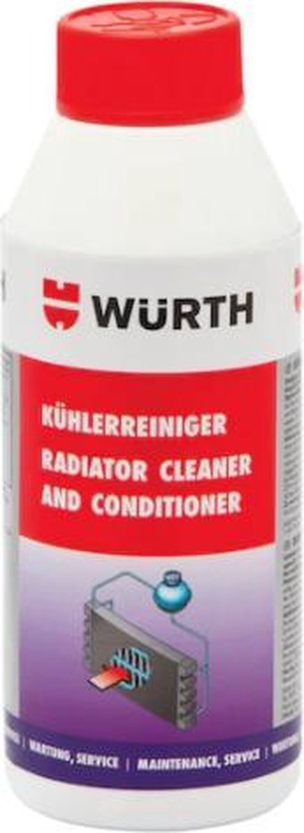 wurth RADIATEURREINIGER - RADIATEUR REINIGER - KOELSYSTEEMREINIGER