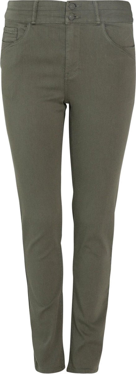 Slim broek in katoen